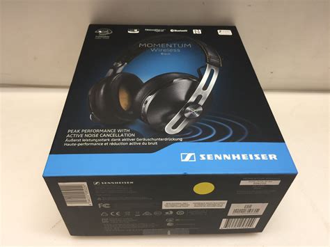 Sennheiser Momentum M2 Aebt Wireless Over Ear Headphones Black 506250