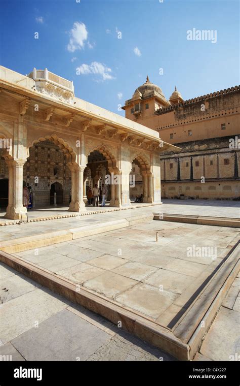 Sheesh Mahal Amber Fort Jaipur India Hi Res Stock Photography And