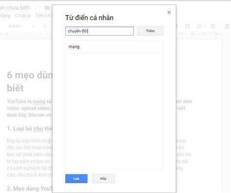 Cách kiểm tra chính tả trên Google Docs vô cùng đơn giản