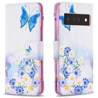 Etui en PU TPU fermeture magnétique antichoc avec support papillon