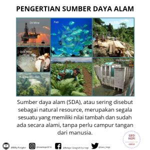 Klasifikasi Sumberdaya Alam GeoHepi