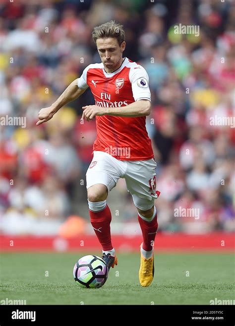 Nacho Monreal Arsenal Stock Photo Alamy