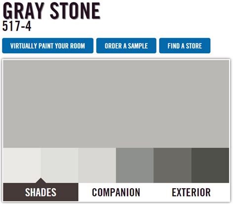 Pittsburgh Stain Color Chart