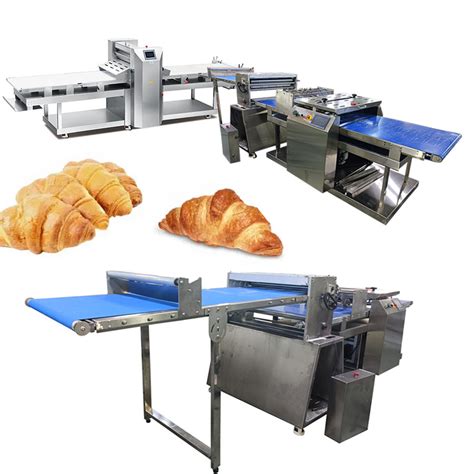 Dough Sheeter Cutter Croissant Machinery Precise Dough Leveler Complete