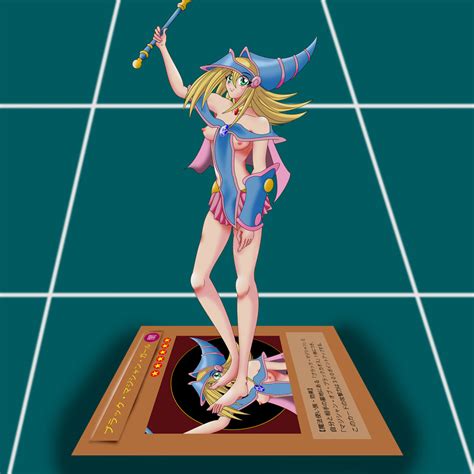 Rule 34 Blonde Hair Breasts Dark Magician Girl Female Green Eyes Nipples Tagme Yu Gi Oh 888396