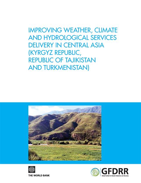 Improving Weather, Climate and Hydrological Services Delivery in