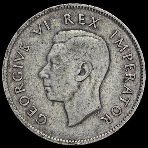 South Africa George Vi Silver Shillings