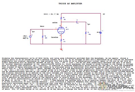 Triode as Amplifier - YouSpice