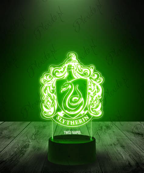 Lampka Led D Plexido Harry Potter Hogwart Slytherin Plexido Pl