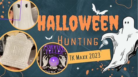 Cool New Halloween Hunting HAUL August 2023 TKMaxx YouTube