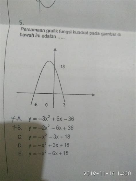 Bimbel Smp Jogja Grafik Fungsi Kuadrat Kelas 9 Smp Terbaru