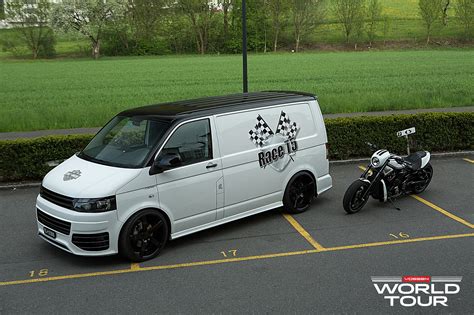 Custom T5 VW Transporter on Vossen Wheels - autoevolution