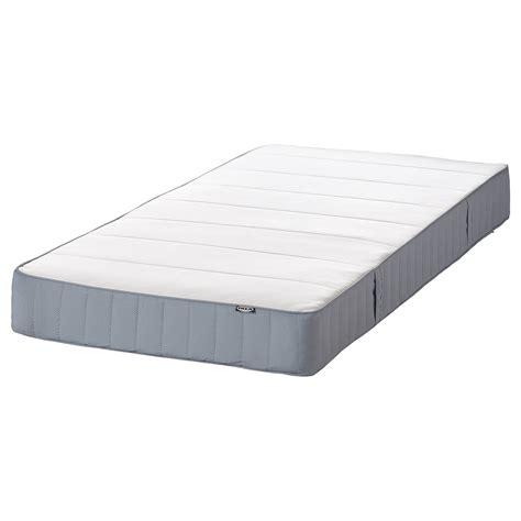 VESTMARKA sprung mattress, firm/light blue, Single - IKEA