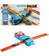 Amazon co jp ホットウィール Hot Wheels トラックビルダー ブースター パック ミニカー1台付プレゼント6才 GBN81 おもちゃ