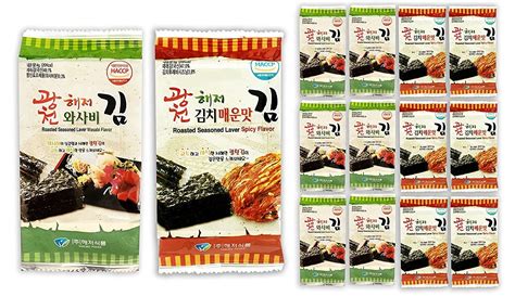 Korean Crispy Seasoned Seaweed Snacks Sheets Archives Dennis A Amith