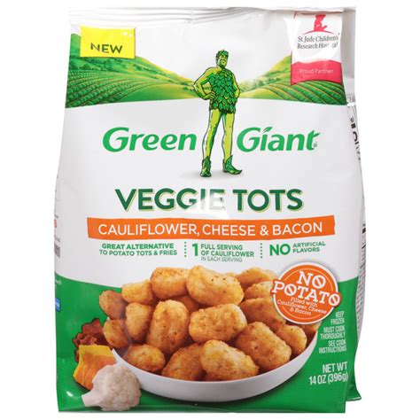 Save on Green Giant Veggie Tots Cauliflower Cheese & Bacon Order Online ...