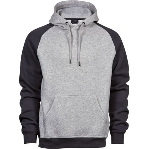 Tee Jays Men S Two Tone Hooded Sweatshirt