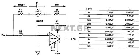 Equalizer Circuit Audio Circuits Nextgr