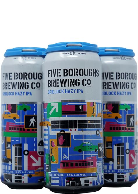 Five Boroughs Gridlock Hazy IPA Total Wine More