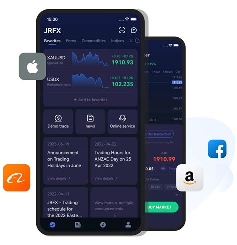 JRFX Giao dịch Forex Sàn giao dịch ngoại hối và CFD trực tuyến