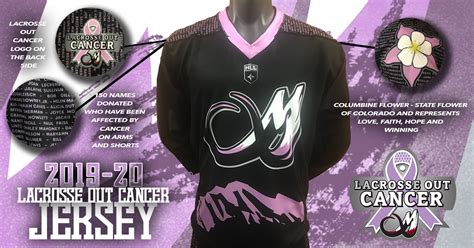 Colorado Mammoth Celebrate Lacrosse Out Cancer Week July 27-31 ...