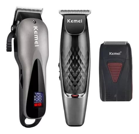 Kit de máquina de corte y pelo Kemei 1929 1951 3 y km 3381 MercadoLibre