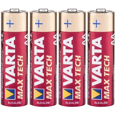 Varta Aa Max Tech Alkaline Battery Pack V B H