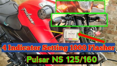 Pulsar Ns Hazard Flasher Setting Ns 125 Hajar Falesar Pulsar Hajar