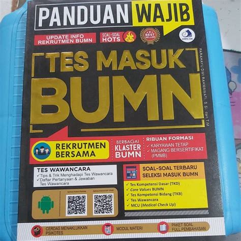 Jual Jual Buku Original Panduan Wajib Tes Masuk Bumn Update Info