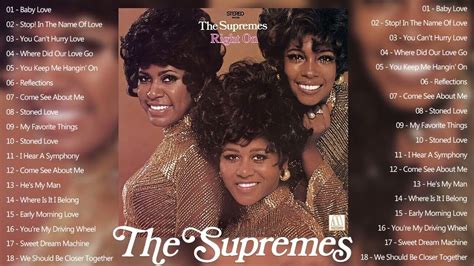 The Supremes Best Songs Playlist The Supremes Greatest Hits