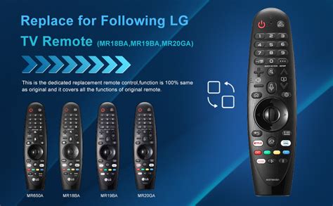 Replacement Magic Remote Control For Lg Smart Tv Remote Lg Tv Remote With Voice And