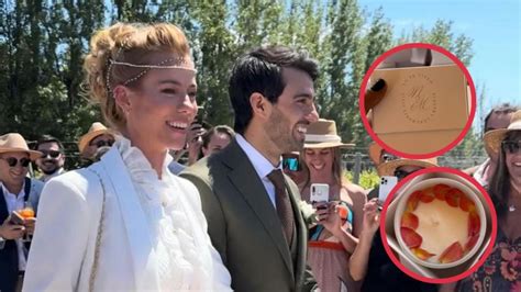 Nicole Neumann en su boda con Manu Urcera entregó como souvenir una