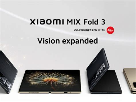 Xiaomi Unveils Thinner Foldable Smartphone Mixfold 3 Outshining Galaxy Z Fold 5 News Directory 3