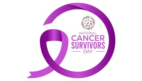 Premium Vector National Cancer Survivors Day Observed Every Year In June