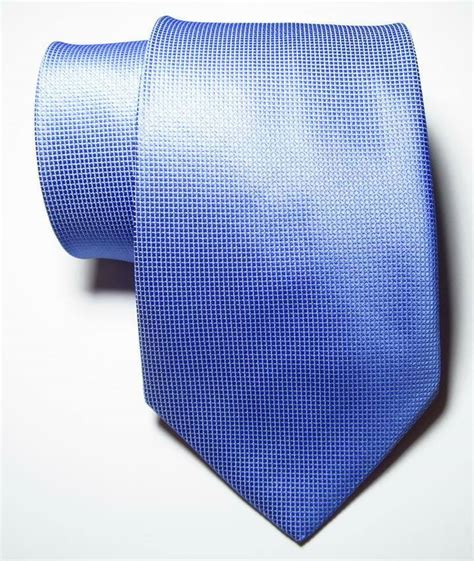 New Classic Checks Blue JACQUARD WOVEN Silk Men S Tie Necktie EBay