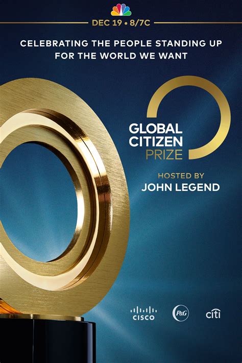 CSRWire - Global Citizen Announces Global Citizen Prize Awards Special ...