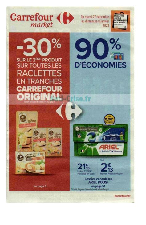 Catalogue Carrefour Market Du D Cembre Au Janvier