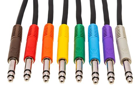 Hosa Balanced Patch Cables Tt Trs To Same Hosa Cables