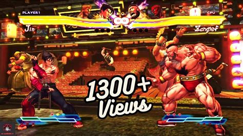 Street Fighter X Tekken Gameplay Jin Paul VS Zangief Dhalsim