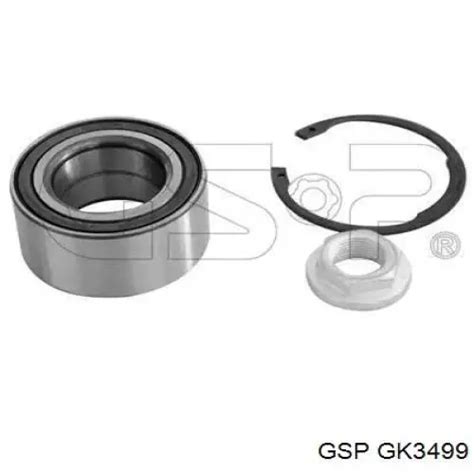 GK3499 GSP подшипник ступицы задней