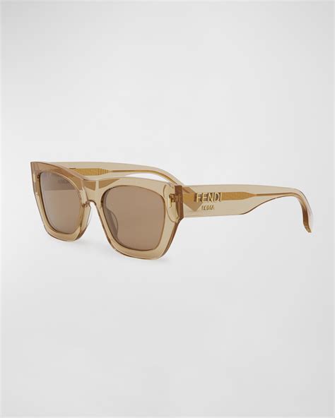 Fendi Fendi Roma Acetate Cat Eye Sunglasses Neiman Marcus