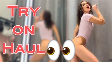 4K See Throught Rose Body Tranasparent Try On Haul YouTube