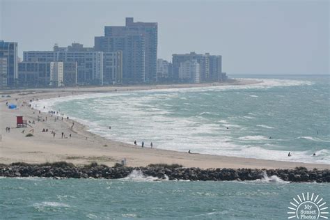 Windy Weather today at Sand Key Beach