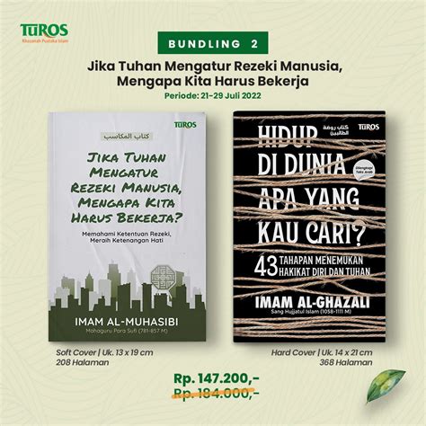 Jual Buku Turos Pustaka Jika Tuhan Mengatur Rezeki Manusia Mengapa