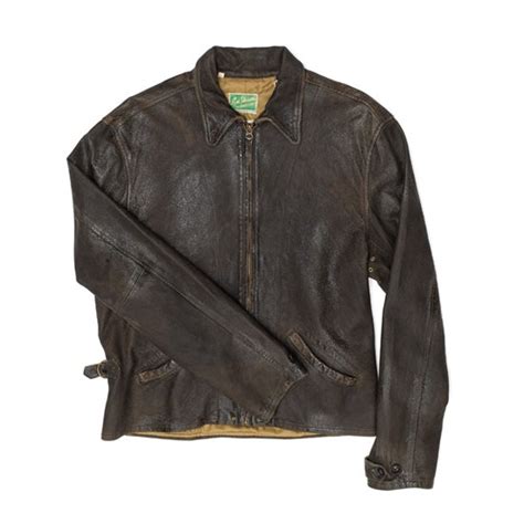 Levis Vintage Clothing Reproduce Albert Einsteins Leather Jacket For