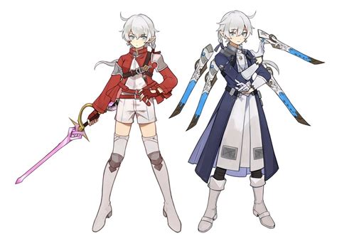 Red Mage Alisaie Leveilleur Alphinaud Leveilleur And Sage Final