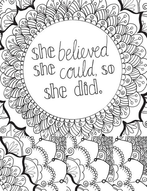 Positive Affirmation Coloring Book All Ages Printable Etsy In 2022