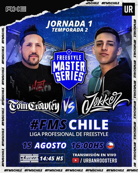 Fms Chile 🇨🇱 On Twitter ¡tenemos Segundo Cruce Confirmado 🇨🇱🔥 Este