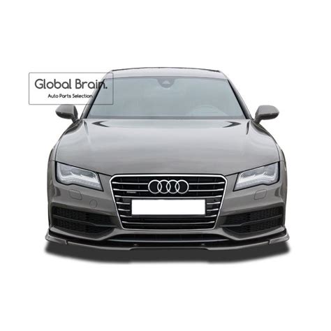 アウディ A7 Sライン S7 4g 前期 フロント リップ スポイラー Audi A7 4g S7 Front Global Brain