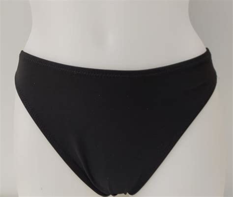 Bikini slip Tanga LUCERO Swimwear μαύρο Emmy gr